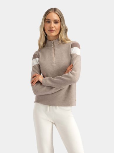 Bilde av WoolLand Hemsedal Knitted Top Woman Latte